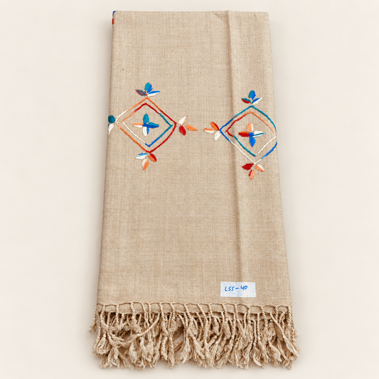 Ladies Swati Handmade Woolen Shawl , Article No LSS-040