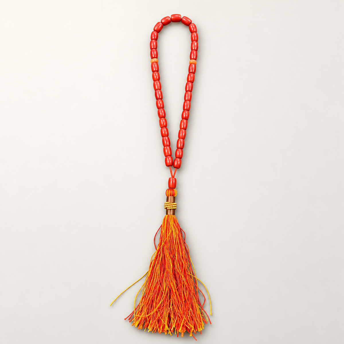 Natural Marjan Tasbeeh , 8mm 33 Beads