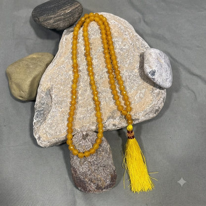 Azadi Sale - Zard Aqeeq Stone Tasbeeh Collection, Natural Original Gem-stone