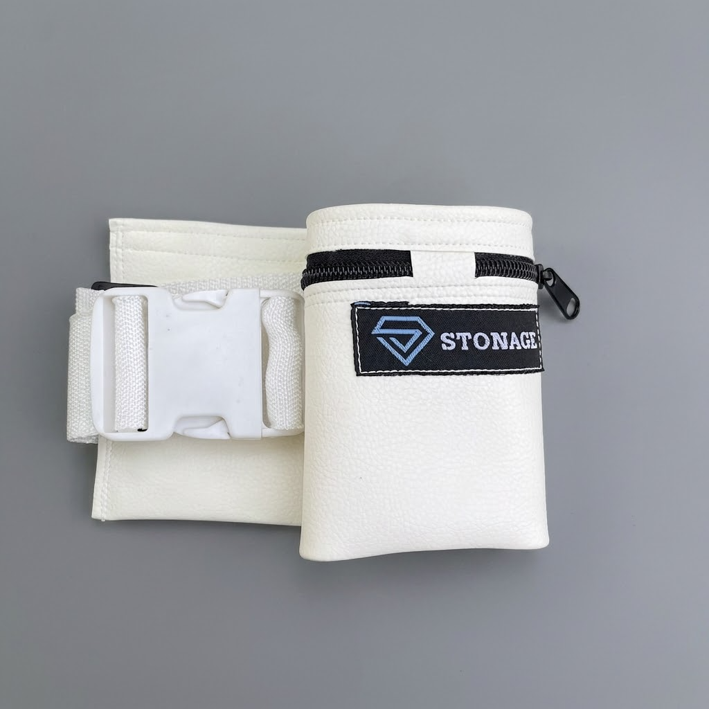 Leather Handmade Ihram Belt, Soft & Adjustable.