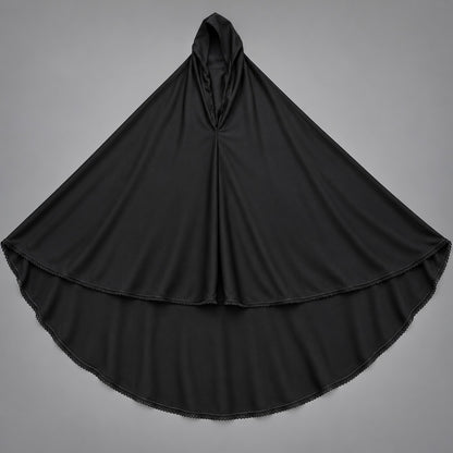 Ihram Un Nisha- Modest & Comfortable Hajj / Umrah Attire-Black Color-Free Size