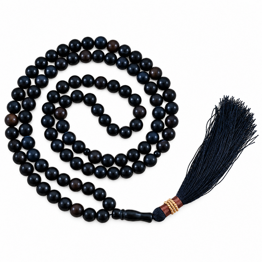 Black Aqeeq Tasbeeh 8mm Size /100, Natural Original Gem-stone