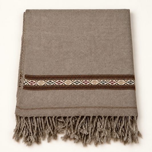 Stonage Nowbahar 64 — The Signature Shawl, Handmade & Pure Woolen