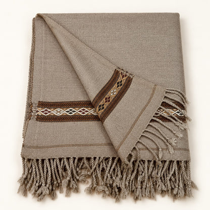 Nowbahar 64 — The Signature Shawl, Handmade & Pure Woolen NB 110