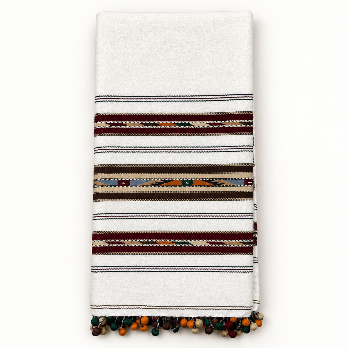 Stonage Swati Gulbahar 3 Gola Handmade Pure Wool Sharhi