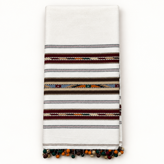 Stonage Swati Gulbahar 3 Gola Handmade Pure Wool Sharhi