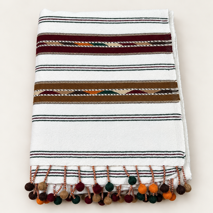 Stonage Swati Gulbahar 5 Gola Handmade Pure Wool Sharhi