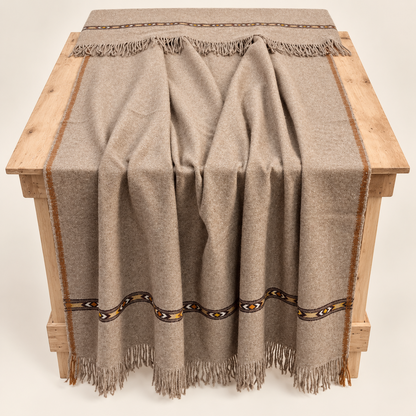 Kashmiri Naram Posh — Pure Wool Thick & Warm and Soft  Sharhi