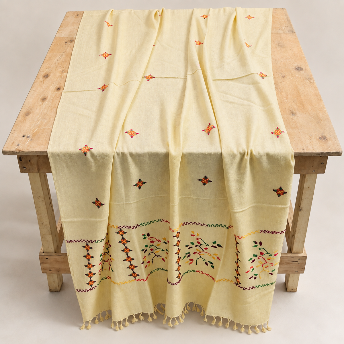 Ladies Swati Handmade Woolen Shawl , Article No LSS-021