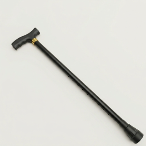 Premium Adjustable Aluminium Walking Stick – Black Color