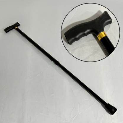 Premium Adjustable Aluminium Walking Stick – Elegant Silver Color