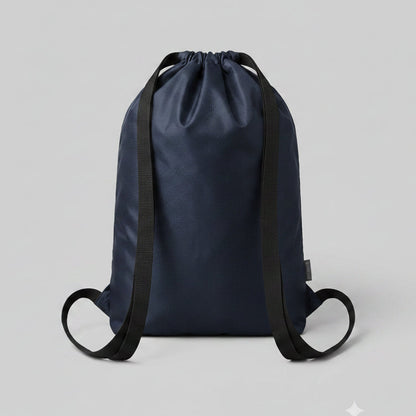 Drawstring Bag – Waterproof, All-Purpose for Hajj Umrah College/Uni , Gym & Daily Use ( Blackish)