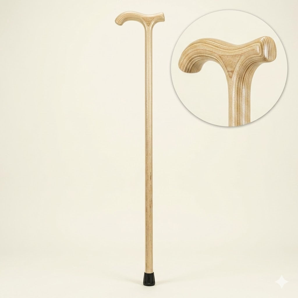 Smoothie Premium Walking Stick  White
