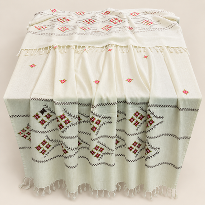 Ladies Swati Handmade Woolen Shawl , Article No LSS-026