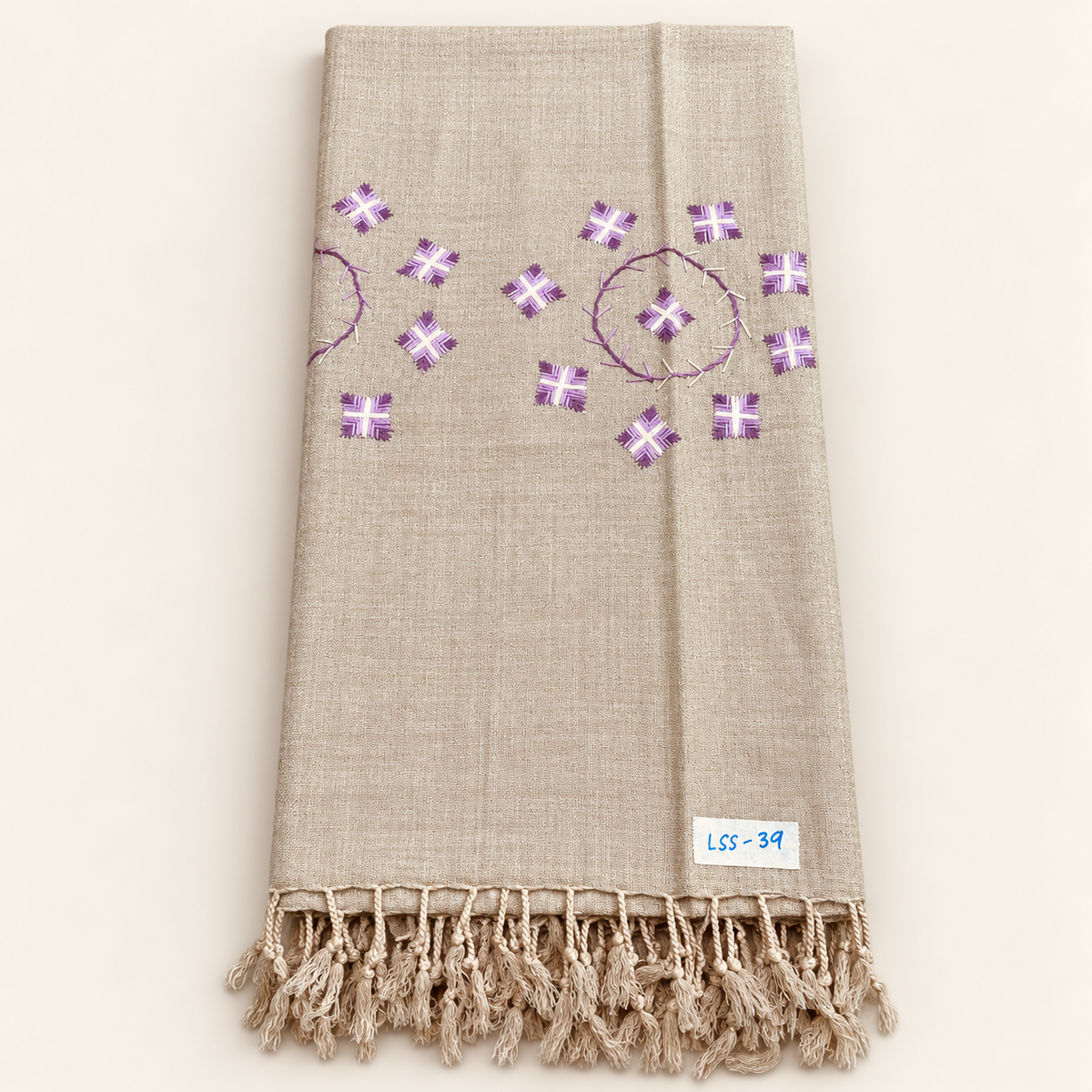 Ladies Swati Handmade Woolen Shawl , Article No LSS-039