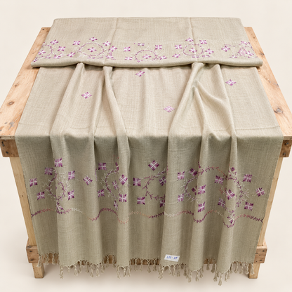 Ladies Swati Handmade Woolen Shawl , Article No LSS-039